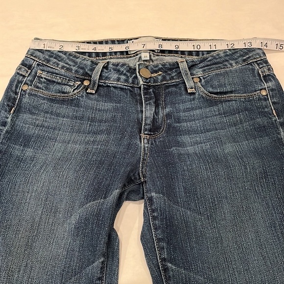 Paige Skyline Ankle Peg Skinny Mid Rise Size 25 - Picture 3 of 16